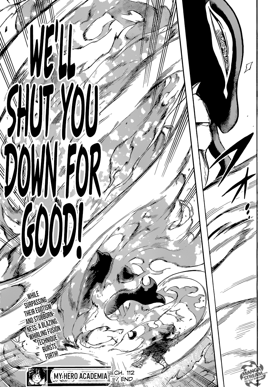 Boku no Hero Academia Chapter 112 16